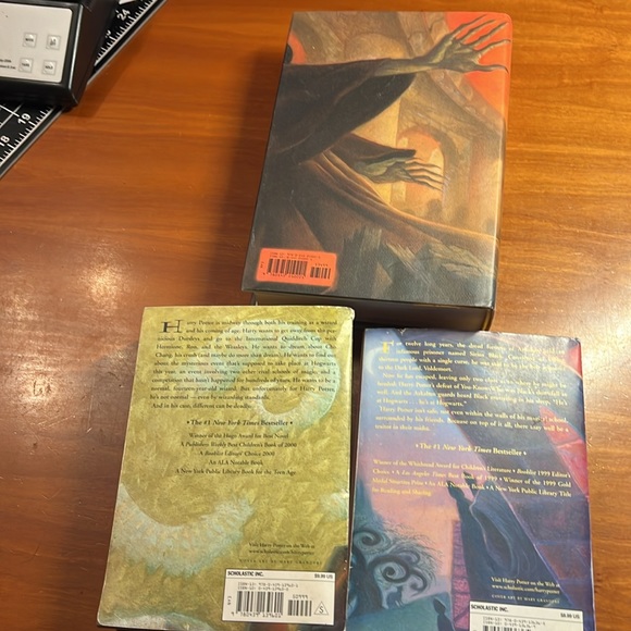 📌Harry Potter Goblet of Fire  - Prisoner of Azkaban -Deathly Hallows (Hard Cov) - Picture 5 of 9